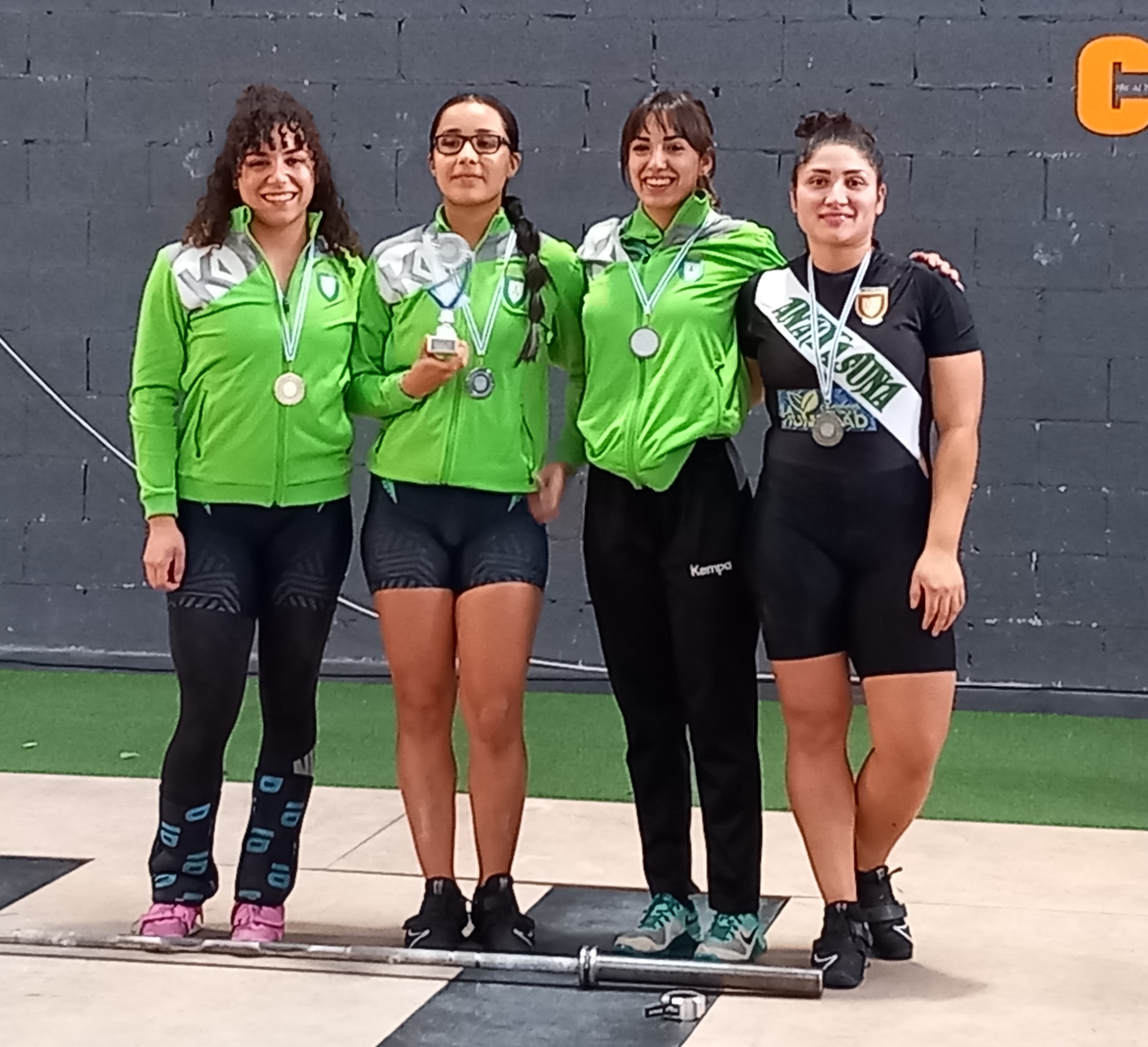 Nuevos récords femeninos en el Campeonato Navarro de Clubes 2022
